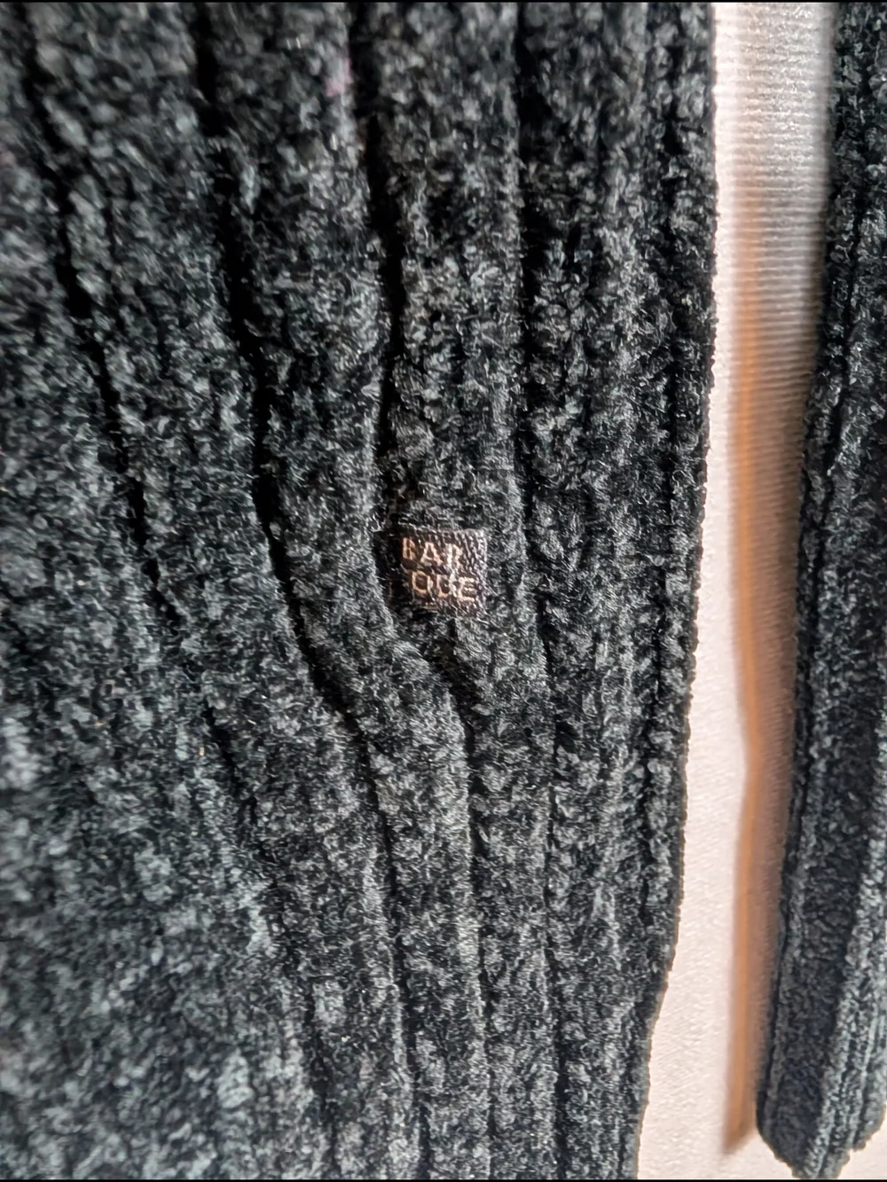 Platinum Fubu Fat Albert Mock Neck Sweater Men's Size 3XL Ribbed Pullover